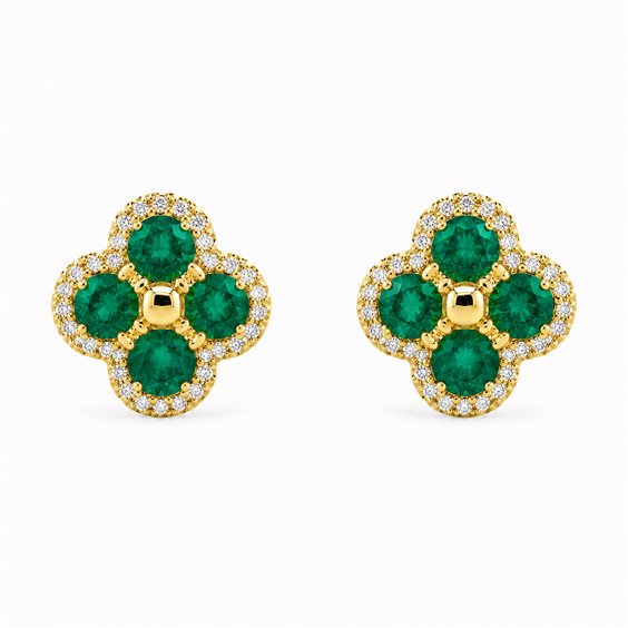 Orecchini Ultima Edizione Donna tiffany in Argento OAO7591-VERDE-GIALLO - OAO7591-VERDE-GIALLO